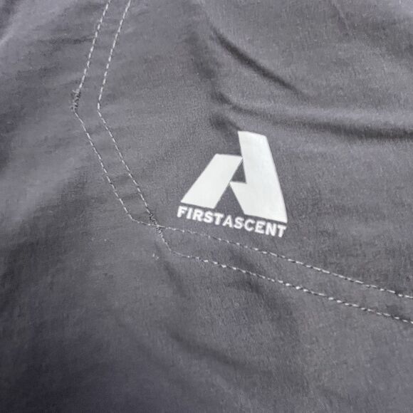 Eddie Bauer First Ascent Pants Mens 44x31 Gray Cargo Nylon Stretch Hiking - Picture 3 of 15